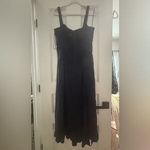 Elegant Navy Corset Dress.